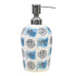 Ceramic Soap Dispenser handwash Pump for Bathroom, Set of 1, Multicolor (9692)