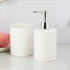 Ceramic Bathroom Set of 2 with Soap Dispenser (9719)