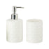 Ceramic Bathroom Set of 2 with Soap Dispenser (9719)
