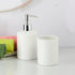 Ceramic Bathroom Set of 2 with Soap Dispenser (9722)