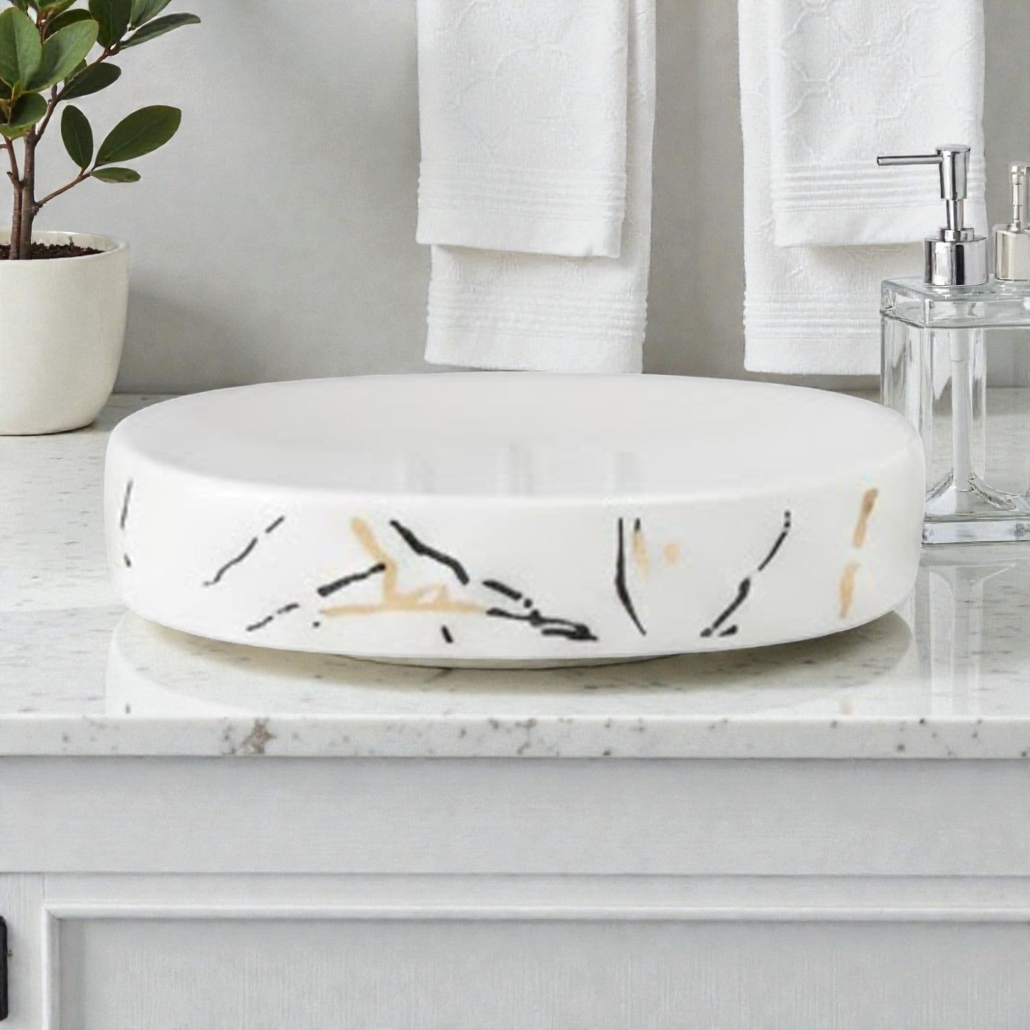 Ceramic Soap Holders, 1 piece (9741-SH)