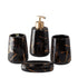 Ceramic Bathroom Set of 4 with Soap Dispenser (9747)