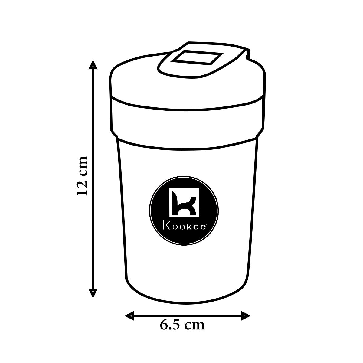 Metal Tin Car Ashtray Bucket for Smokers (V-ASH-001-2)