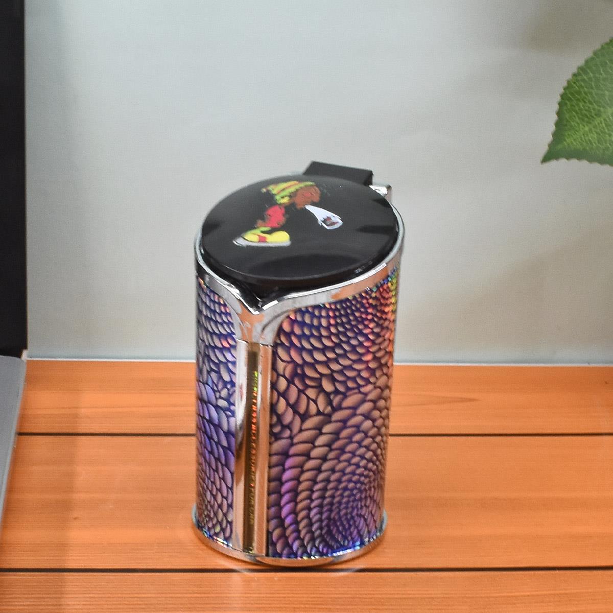 Metal Tin Car Ashtray Bucket for Smokers (9774)