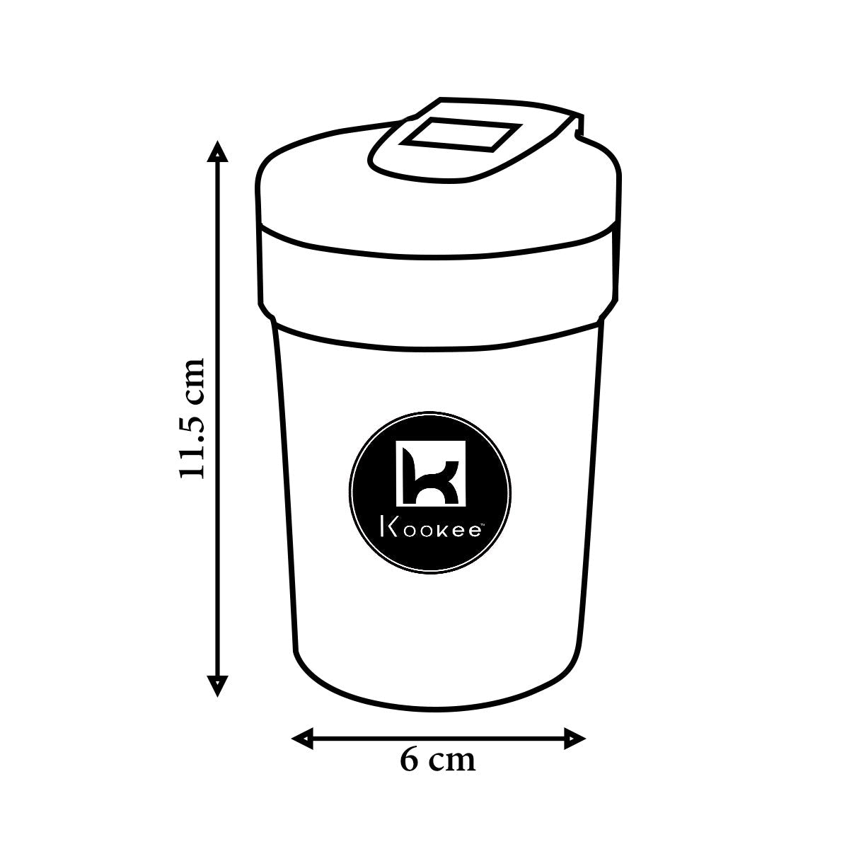 Plastic Car Ashtray Bucket with Lid and LED for Smokers (9784)