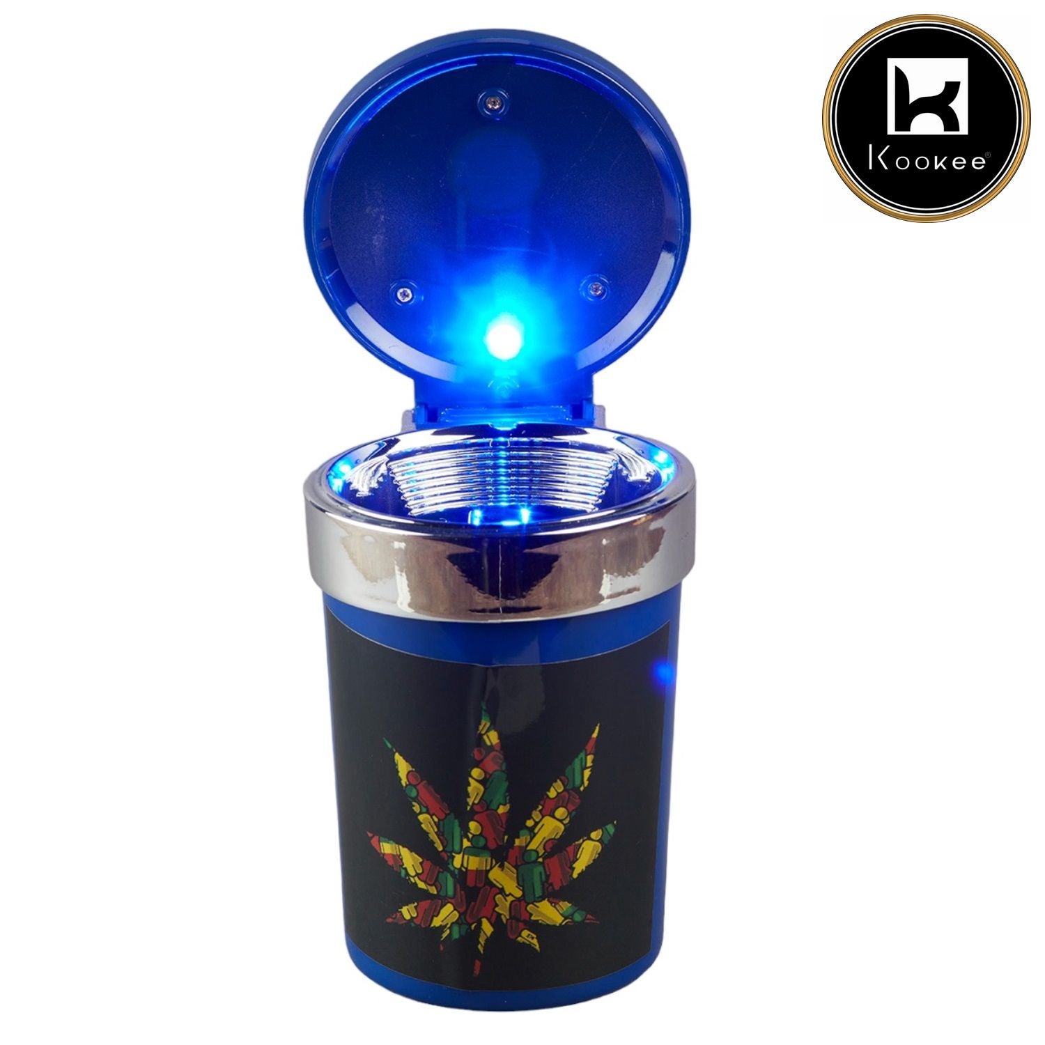 Kookee Bucket Ashtrays, Blue, ART09785