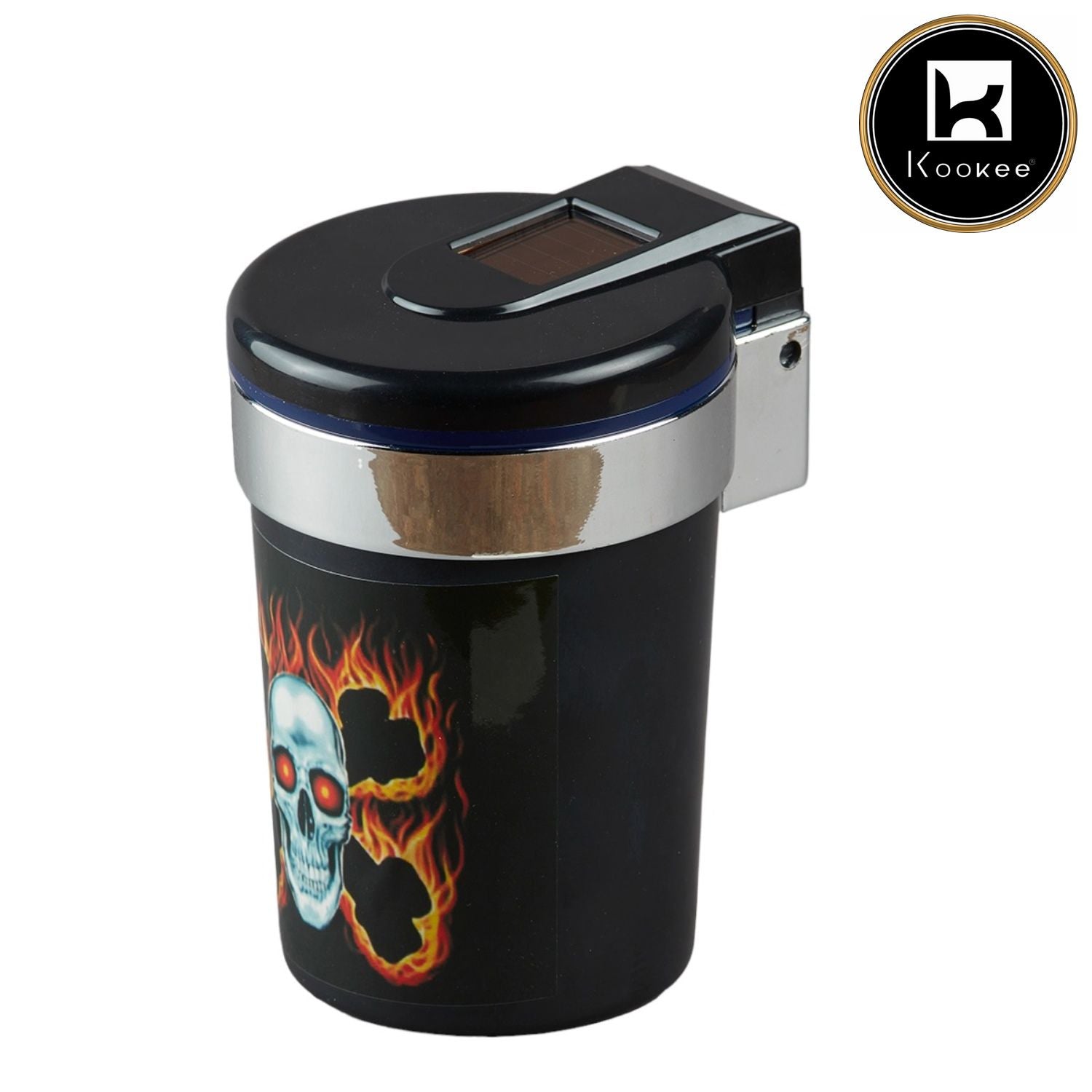 Kookee Bucket Ashtrays, Black, ART09788