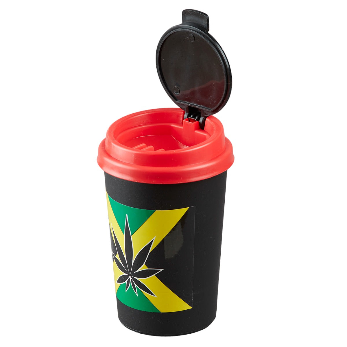 Plastic Car Ashtray Bucket with Lid for Smokers (9793)