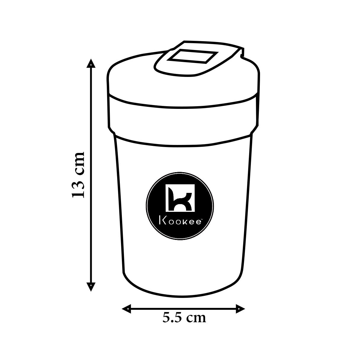 Plastic Car Ashtray Bucket with Lid and LED for Smokers (9796)