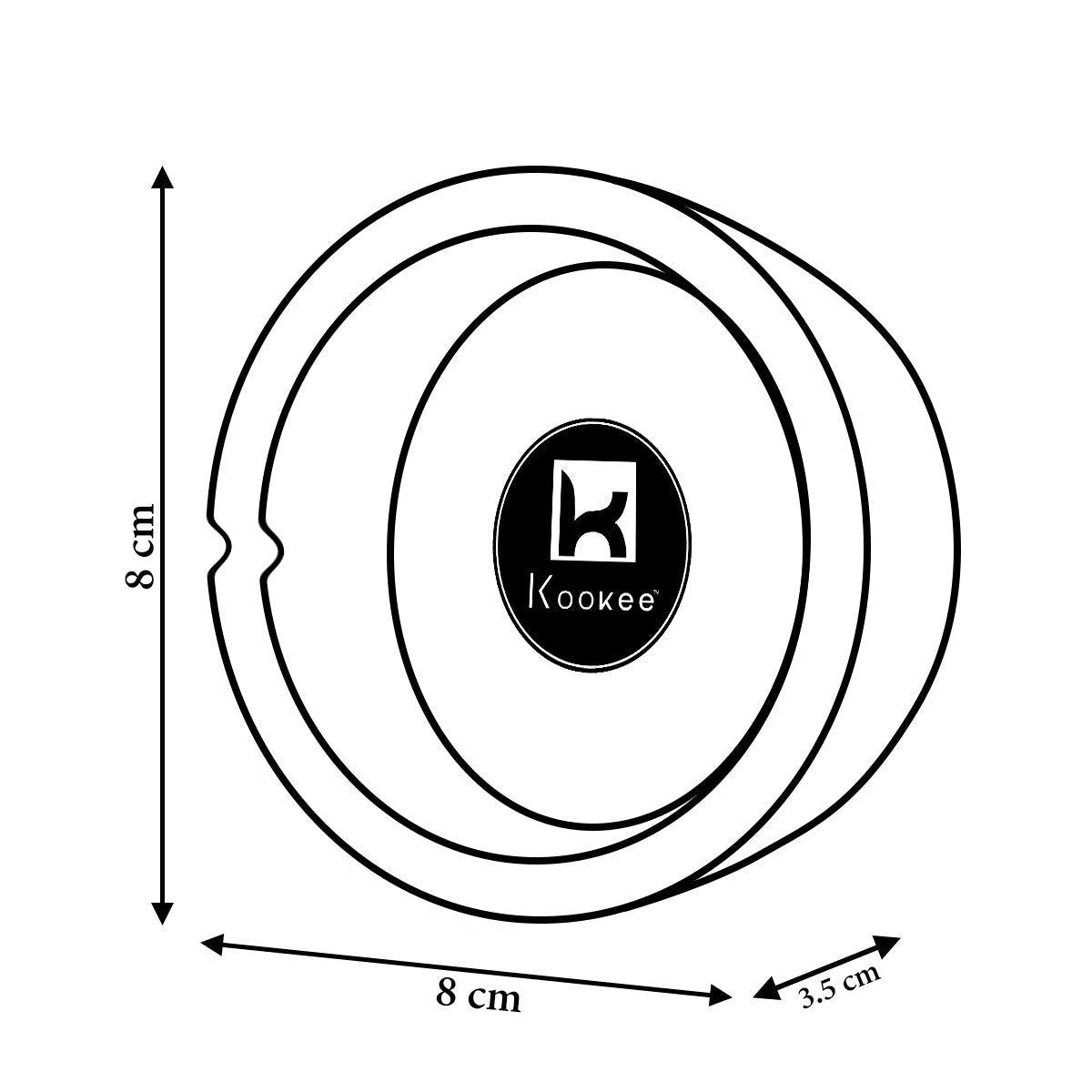 Glass Ashtray for Smokers, Printed, Round (9809)