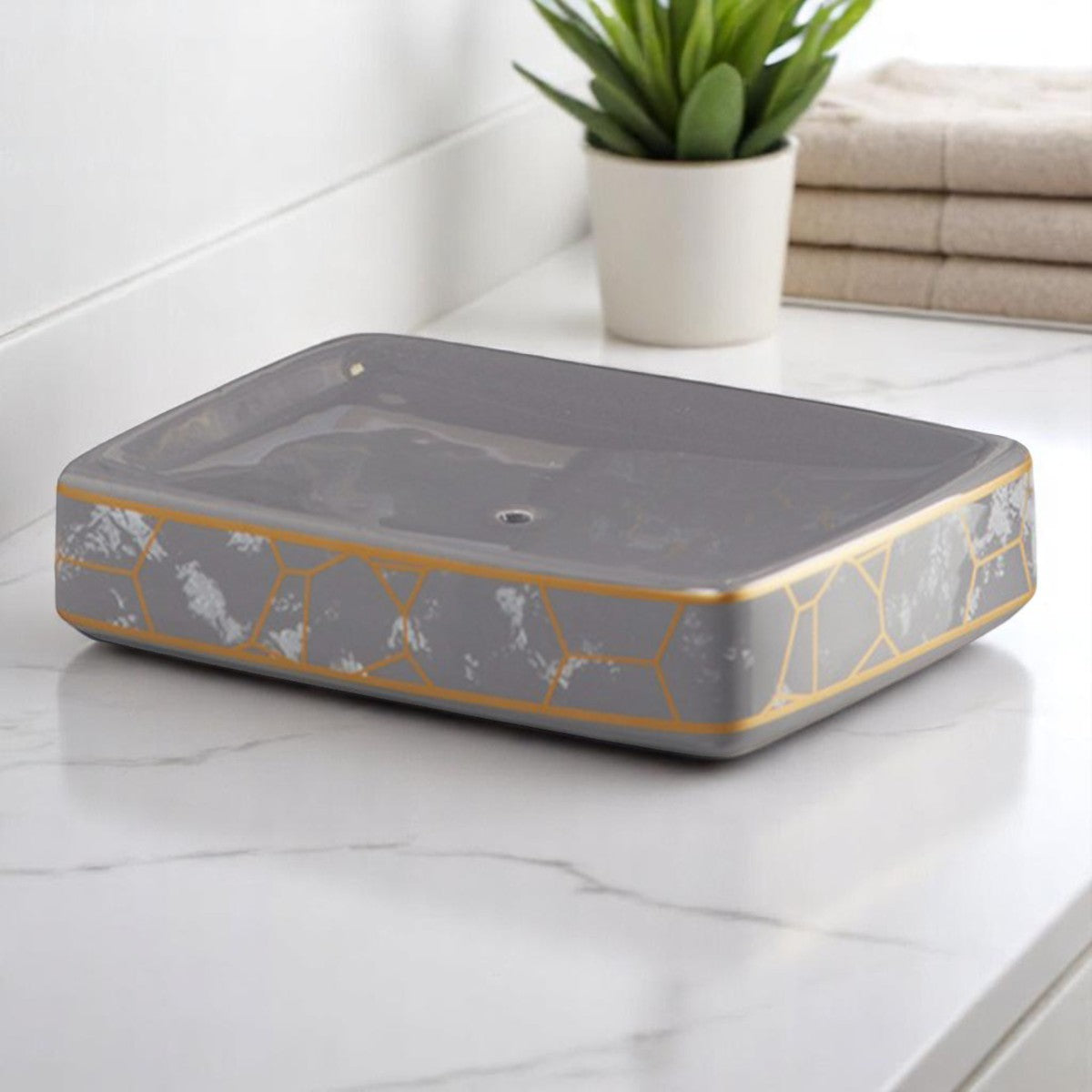 Ceramic Soap Holders, 1 piece (9896-SH)