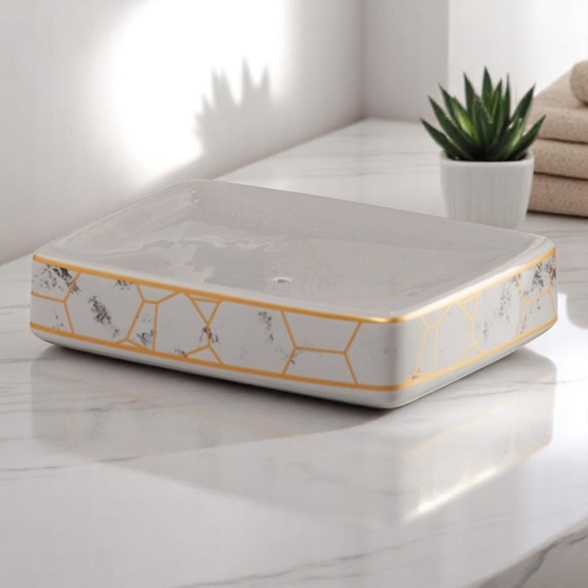 Ceramic Soap Holders, 1 piece (9897-SH)