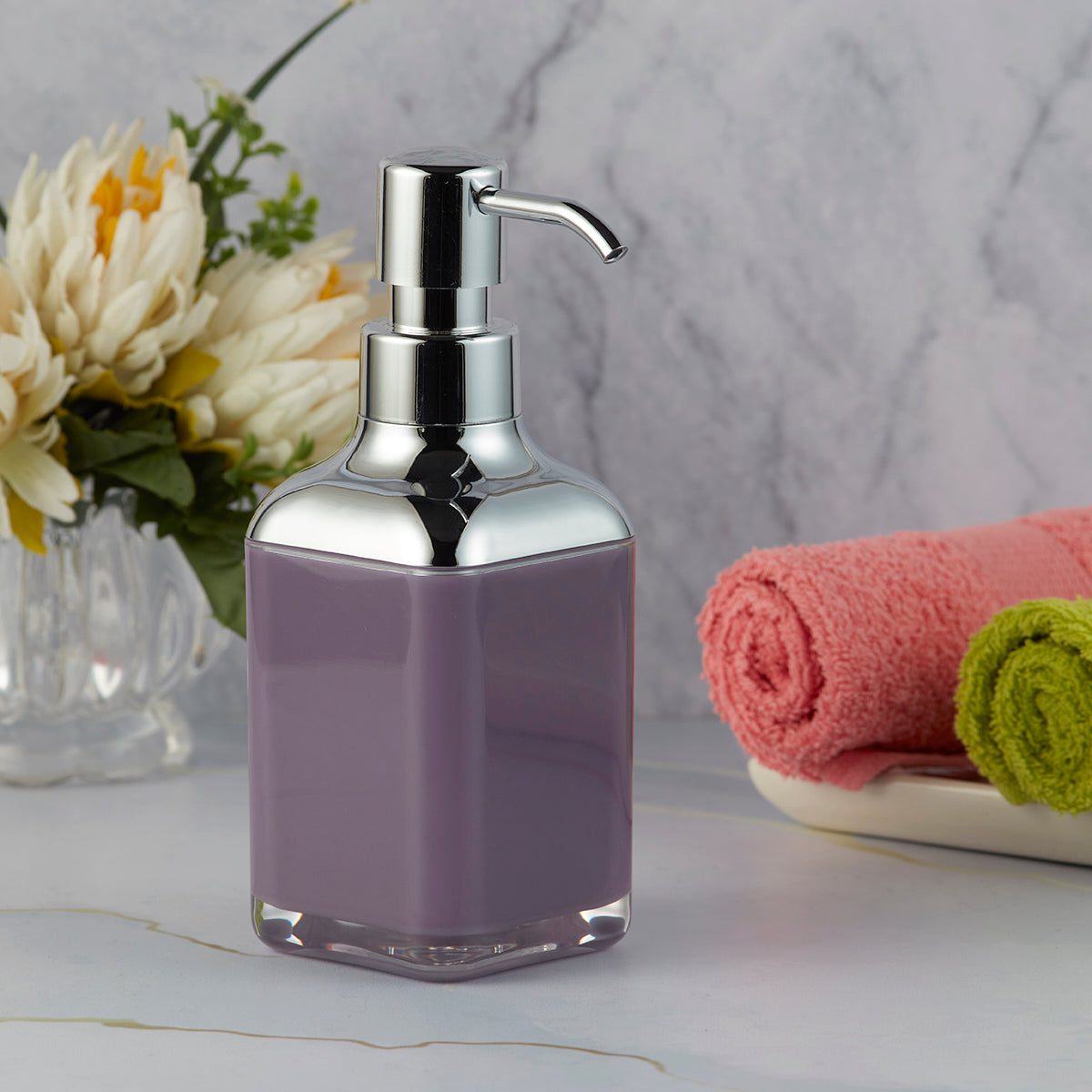 Acrylic Soap Dispenser Pump for Bathroom (9922)