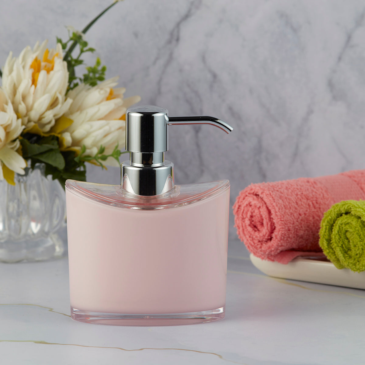 Acrylic Soap Dispenser Pump for Bathroom (9925)