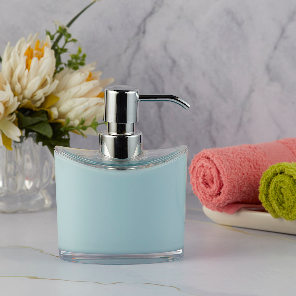 Acrylic Soap Dispenser Pump for Bathroom (9927)