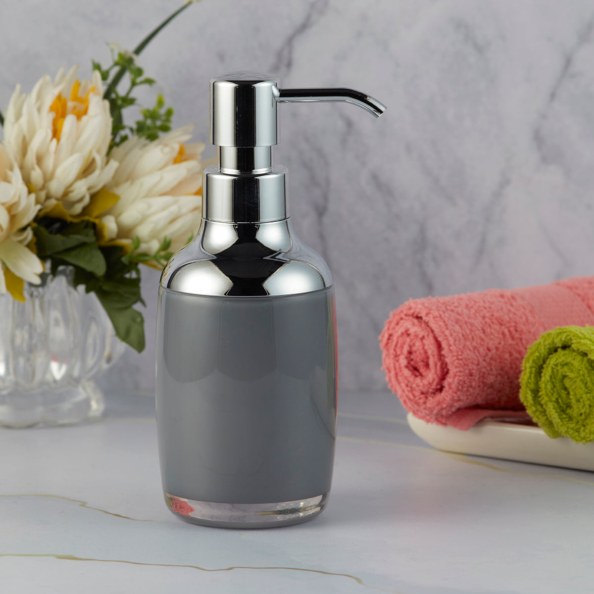 Acrylic Soap Dispenser Pump for Bathroom (9932)