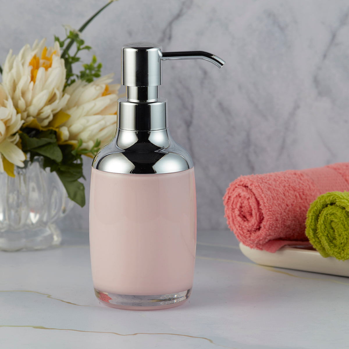 Acrylic Soap Dispenser Pump for Bathroom (9936)