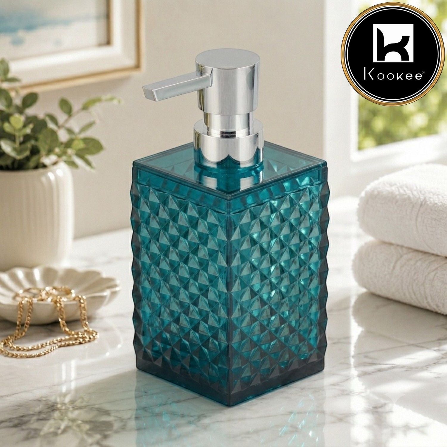 Acrylic Soap Dispenser Pump for Bathroom (V-ASD-004)