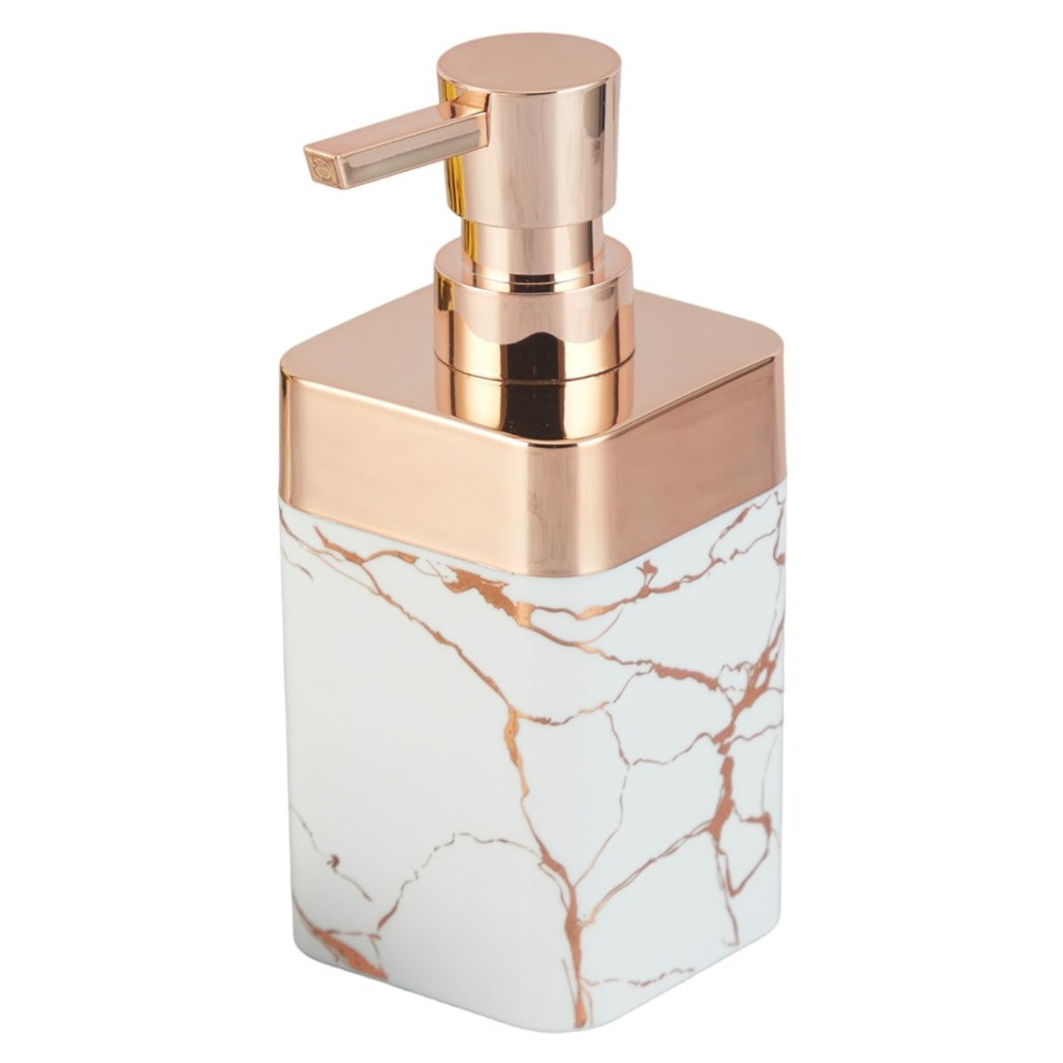 Kookee Acrylic Soap Dispensers, White, ART09995