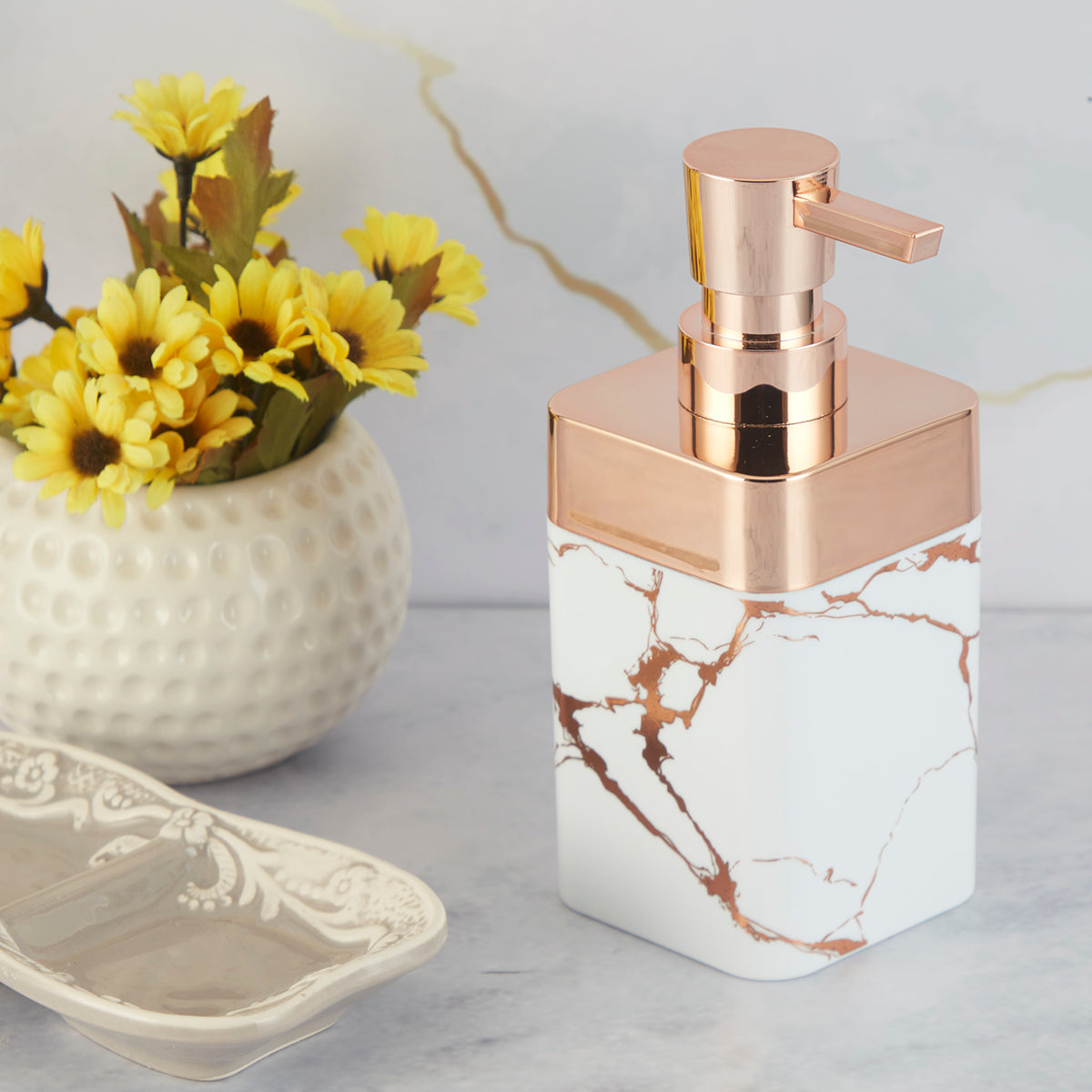 Acrylic Soap Dispenser Pump for Bathroom (9995)