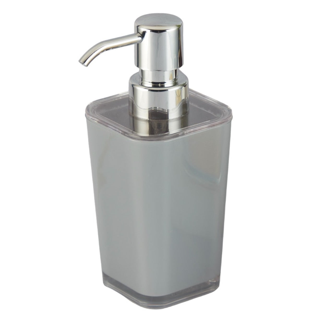 Kookee Acrylic Soap Dispensers, Grey, ART10001