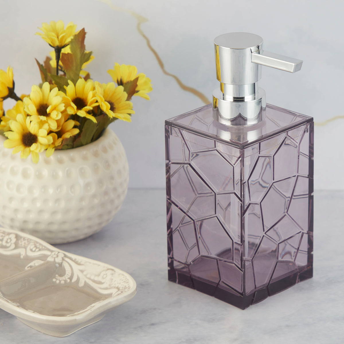 Acrylic Soap Dispenser Pump for Bathroom (10010)