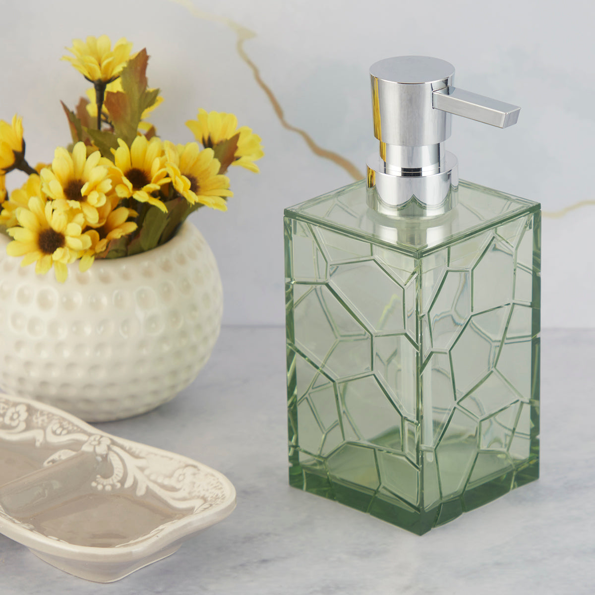 Acrylic Soap Dispenser Pump for Bathroom (10010)