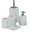 Acrylic Set of 5 Bath Set with Soap Dispenser (10037)