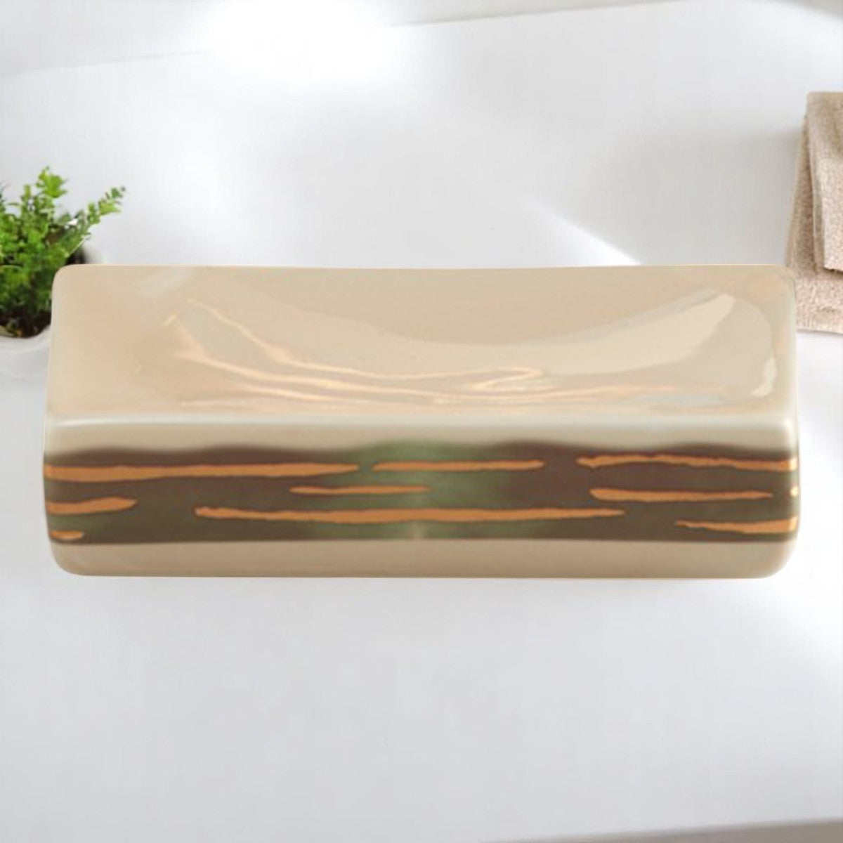 Ceramic Soap Holders, 1 piece (10075-SH)