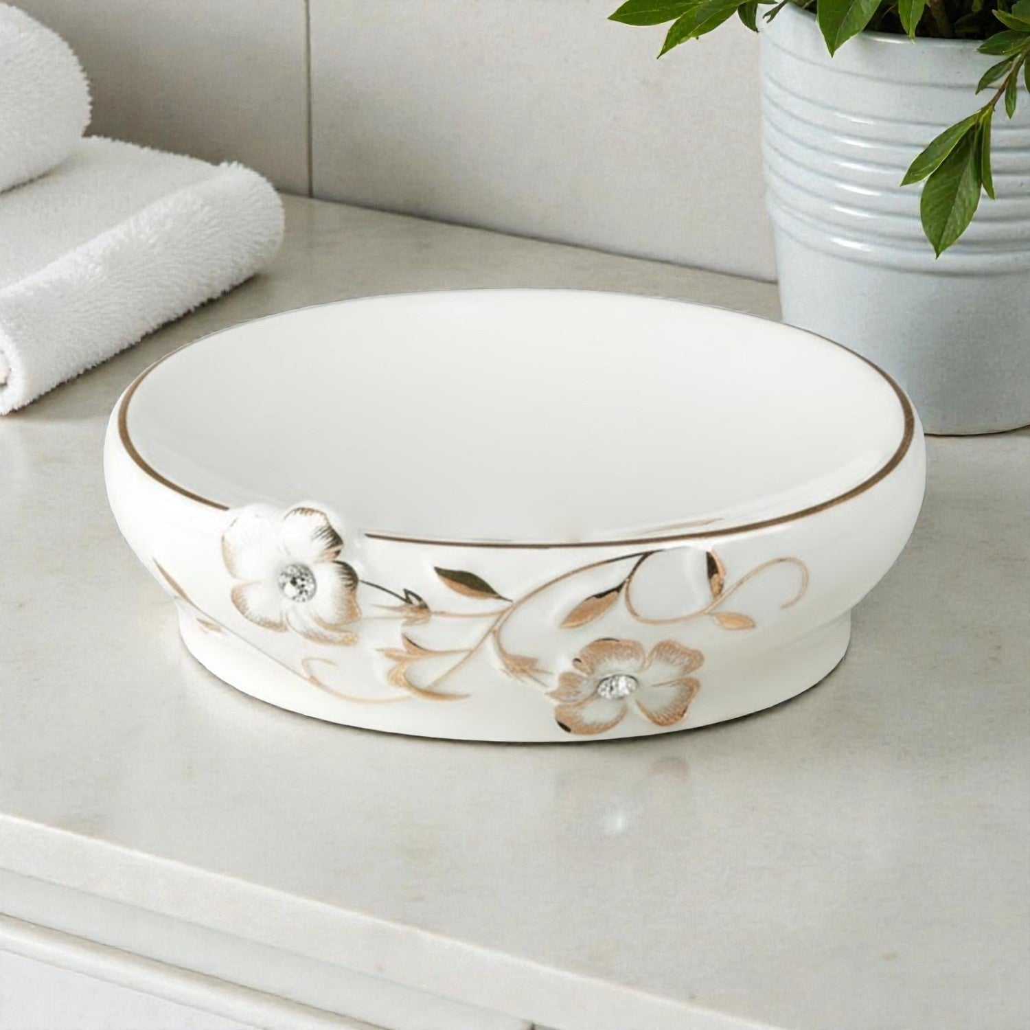 Ceramic Soap Holders, 1 piece (10094-SH)