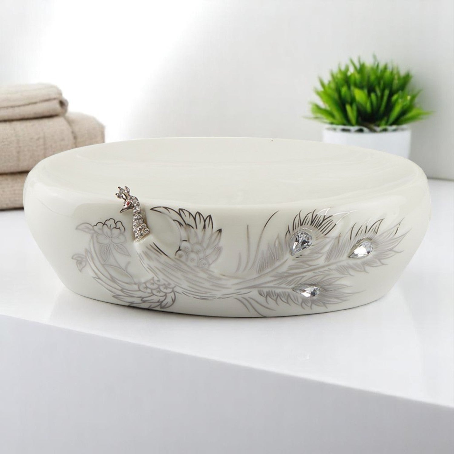 Ceramic Soap Holders, 1 piece (10095-SH)