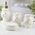 Ceramic Bathroom Accessories Set of 4 Bath Set with Soap Dispenser (10103)