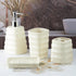 Ceramic Bathroom Accessories Set of 4 Bath Set with Soap Dispenser (10108)