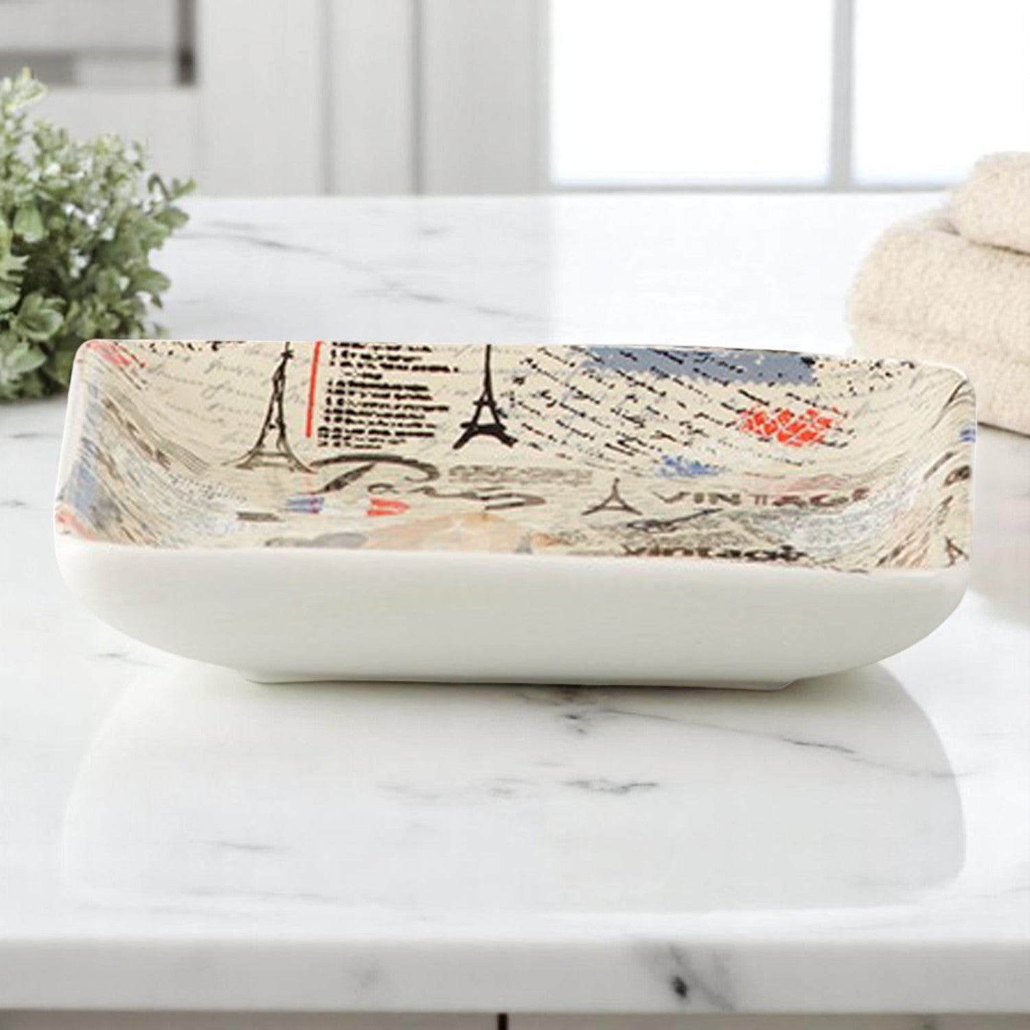 Ceramic Soap Holders, 1 piece (10191-SH)