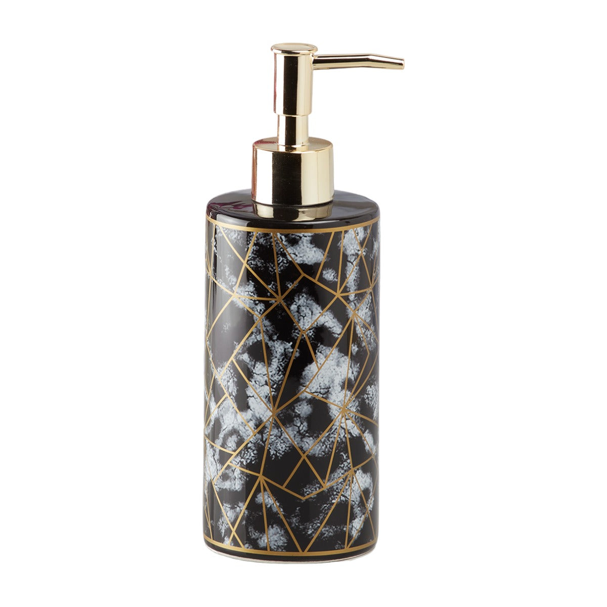 Kookee Ceramic Soap Dispensers, Black, ART10210