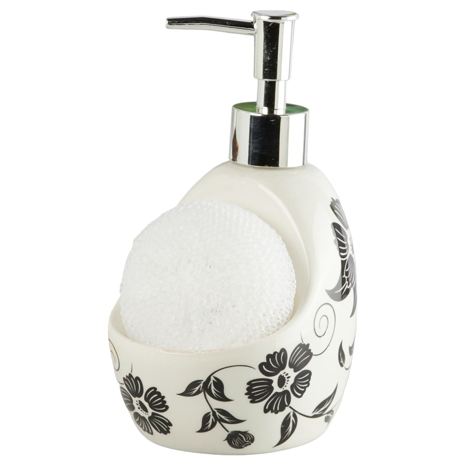 Kookee Ceramic Soap Dispensers, White, ART10299