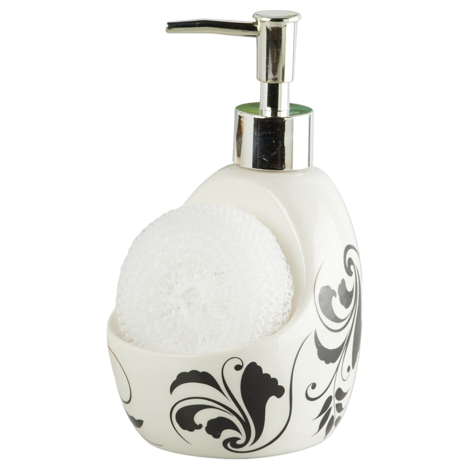 Kookee Ceramic Soap Dispensers, White, ART10302