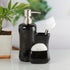 Ceramic Soap Dispenser handwash Pump for Bathroom, Set of 1, Grey (10315)