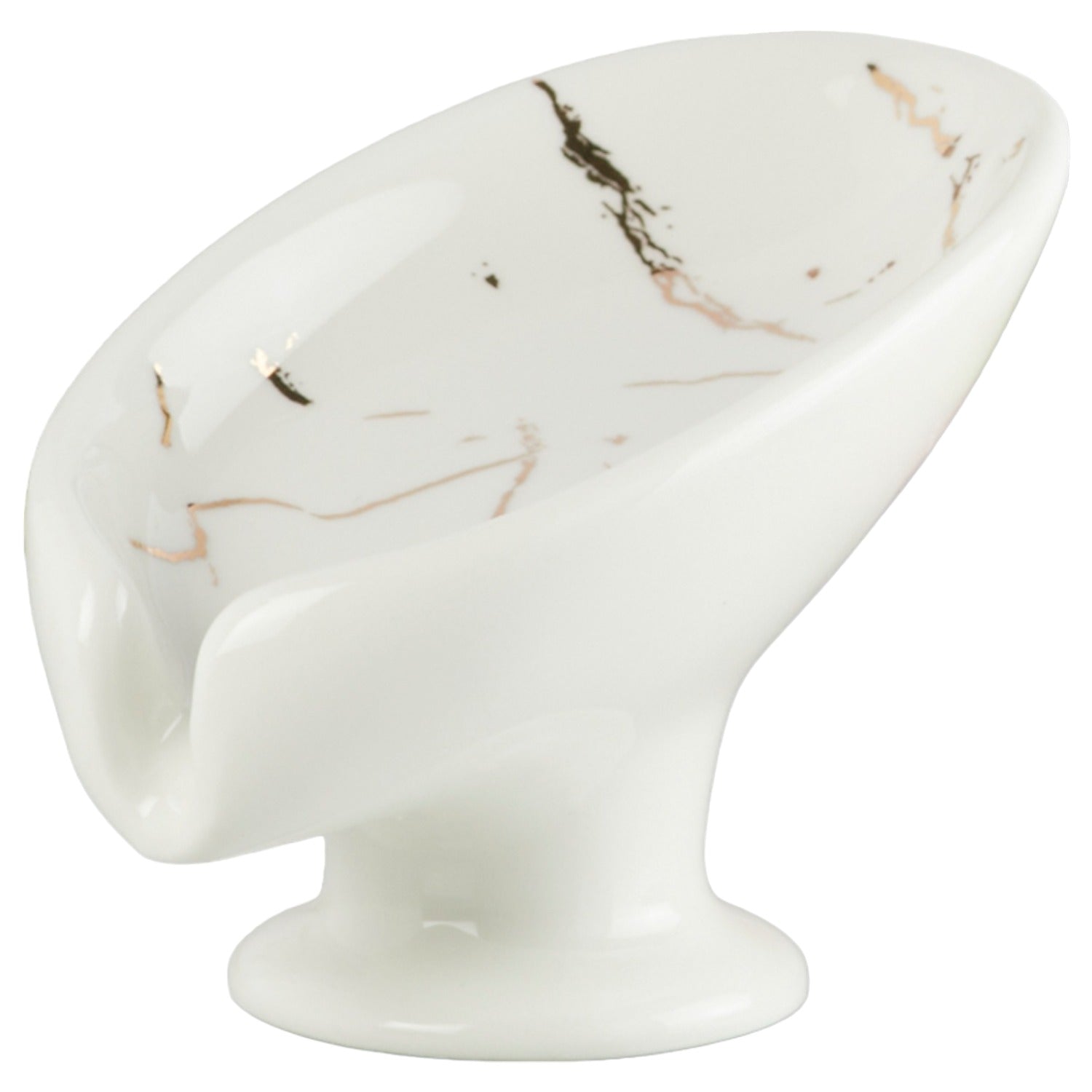 Ceramic Soap Holder Dish, Set of 1 Bathroom Accessories for Home (10313)