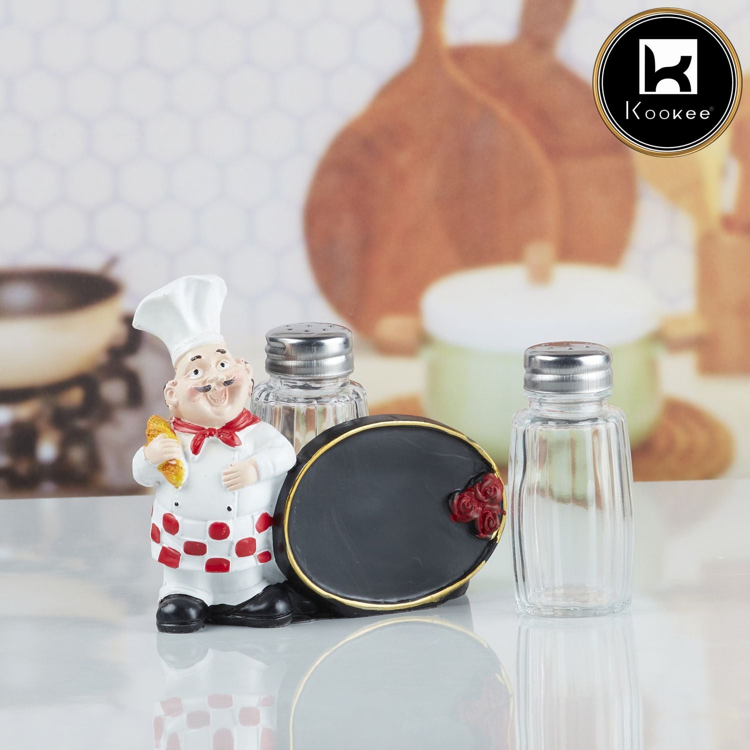 Kookee Salt and Pepper Sets, White, ART10347