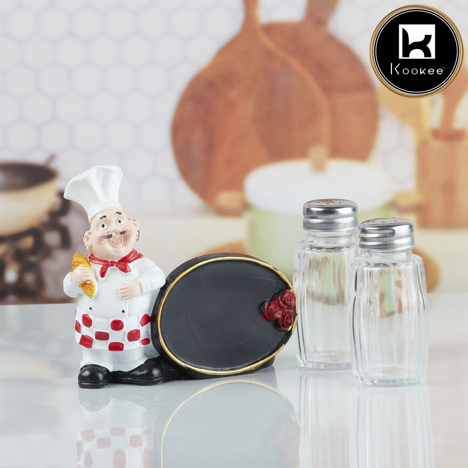 Kookee Salt and Pepper Sets, White, ART10347