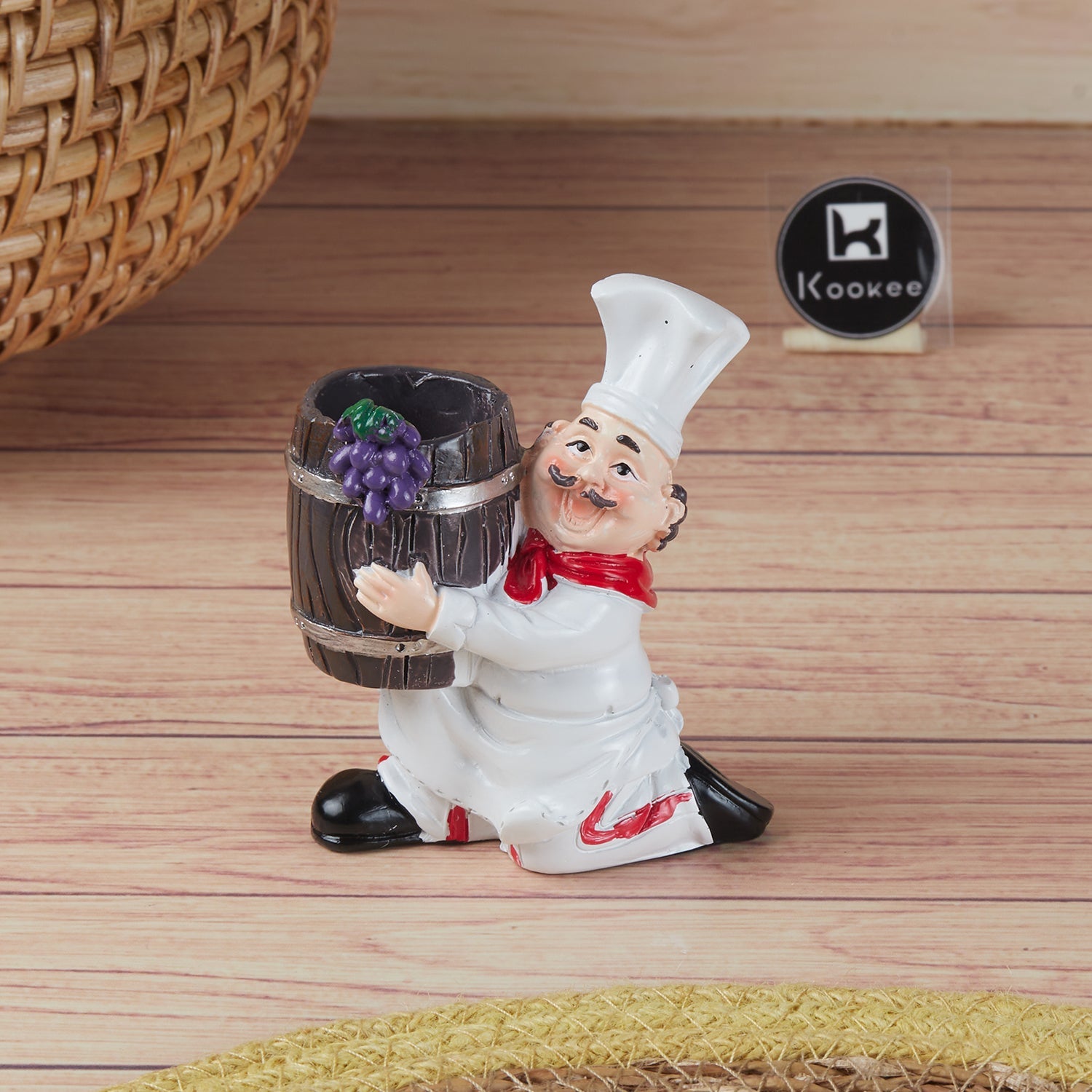 Polyresin Chef Toothpick holder tabletop (10349)