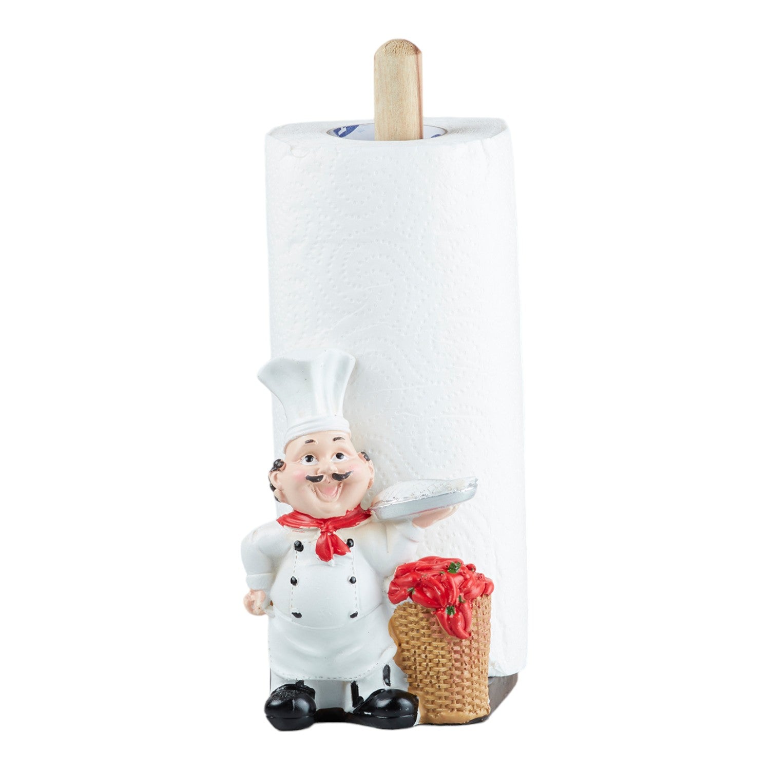 Polyresin Chef Tissue Roll holder, Tissue paper dispenser (V-TISS-001-2)