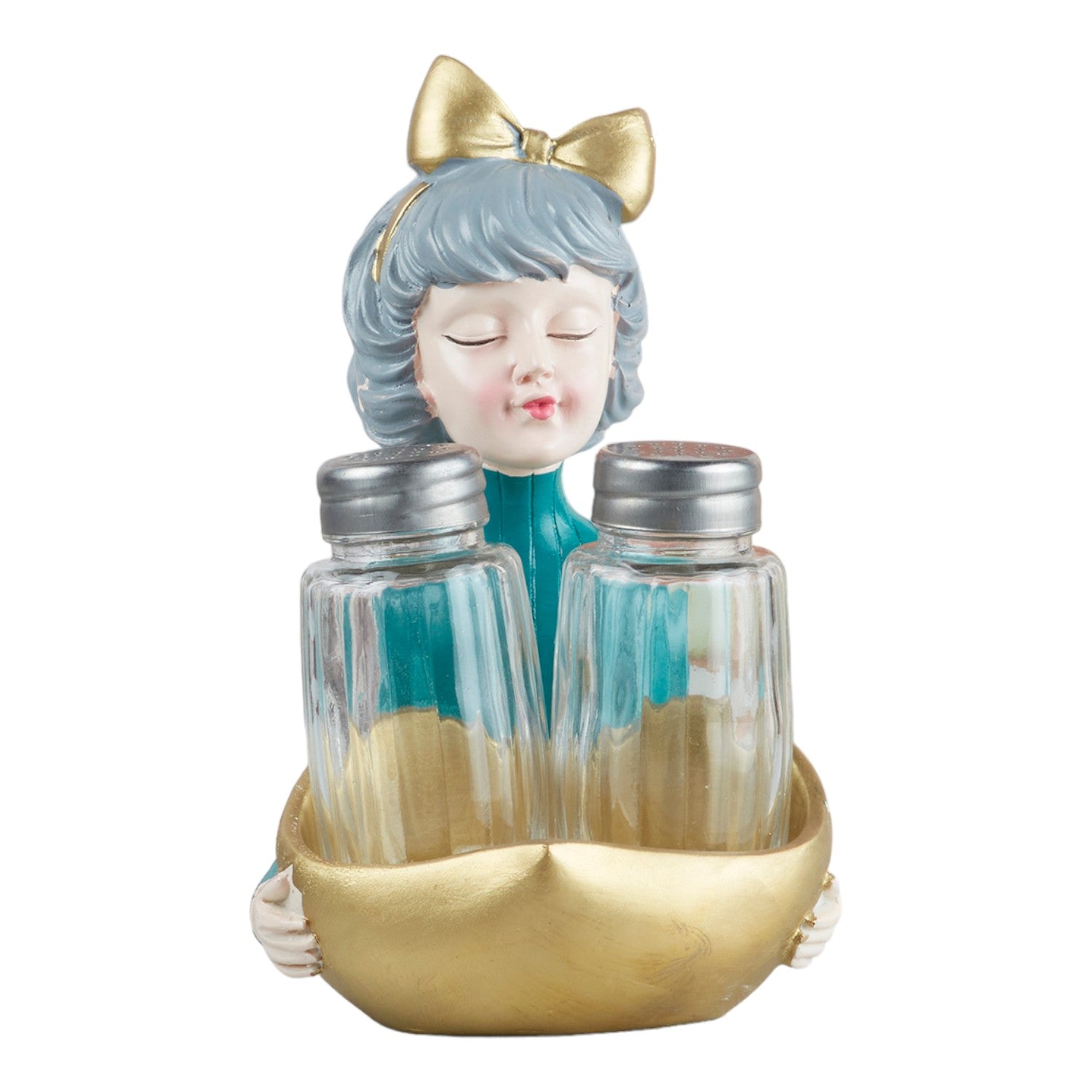Kookee Salt and Pepper Sets, Turquoise , ART10357