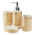 Ceramic Bathroom Set of 4 with Soap Dispenser (10394)