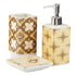 Ceramic Bathroom Set of 3 with Soap Dispenser (10423)