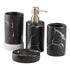 Ceramic Bathroom Set of 4 with Soap Dispenser (10425)