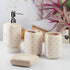 Ceramic Bathroom Set of 4 with Soap Dispenser (10455)