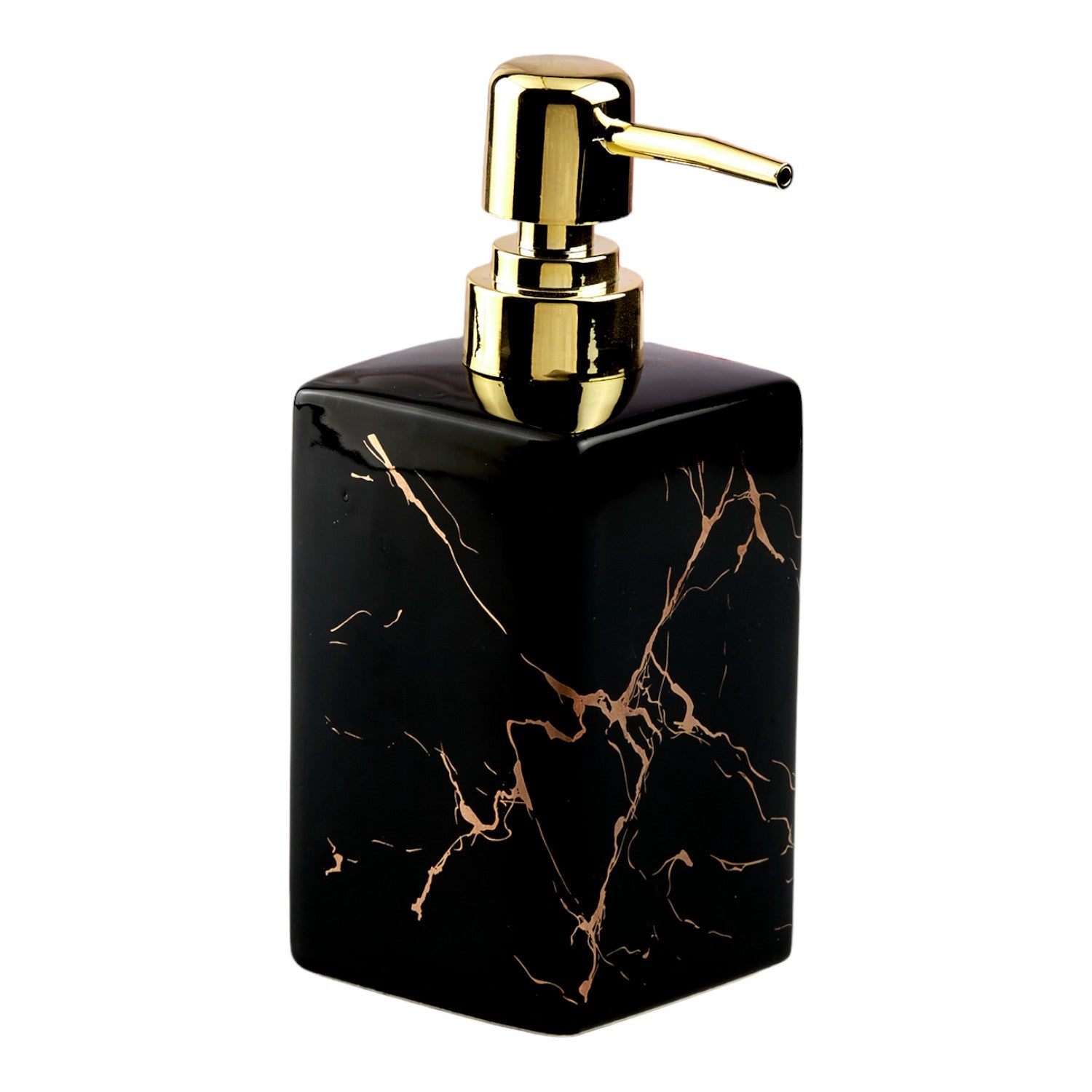Kookee Ceramic Soap Dispensers, Black, ART10619