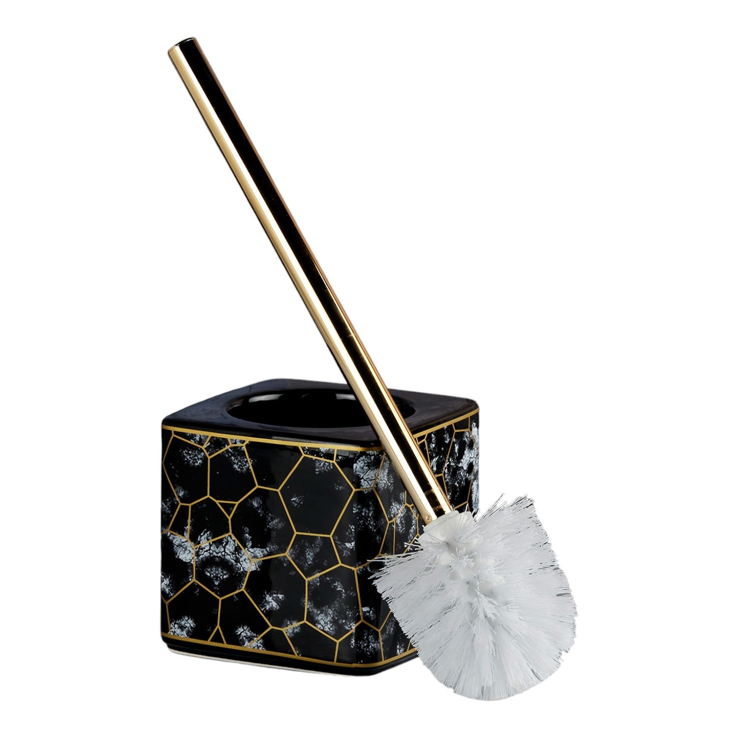 Ceramic Toilet Brush Holder for Bathroom (V-CTB-003-1)